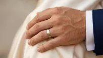 Obrączki ślubne złoto srebrne nowoczesne cyrkonia stal chirurgiczna 316L 6mm para KO47 - 9